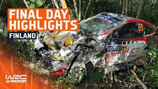 Final Day Highlights  WRC Secto Rally Finland 2024 [upl. by Felisha]