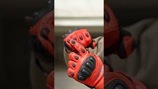 Seibertron SPS 2 Motorcycle MTB sports gloves with carbon fiber and TPR rubbers on back of hands [upl. by Teodoor]