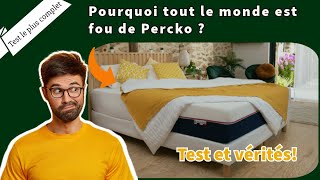 Percko  Test complet du matelas Percko résultat vraiment étonnant 😱😲 [upl. by Eissej]