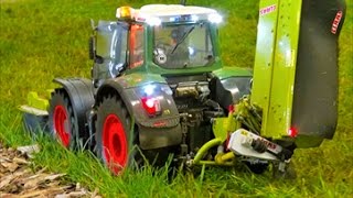 REAL RC TRACTORS FENDT CLAAS MB TRAC JOHN DEERE [upl. by Mcknight957]