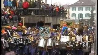 SWITZERLAND Appenzeller Fasnacht 2011 Guggenmusik 1 [upl. by Teraj825]