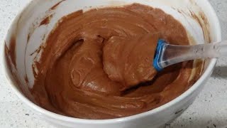 chocolate frosting without butter only 3 ingredients [upl. by Frodi]