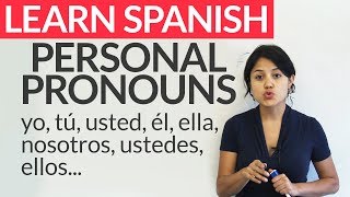 Personal Pronouns in Spanish [upl. by Repsaj]