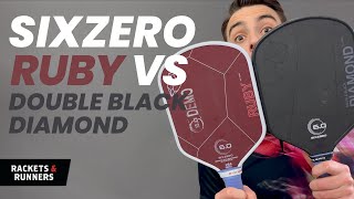 Is the SixZero Ruby better than the Double Black Diamond 60 Ruby vs DBD  Rackets amp Runners [upl. by Zina]