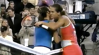 Amelie Mauresmo vs Francesca Schiavone 2004 US Open R4 Highlights [upl. by Glovsky196]