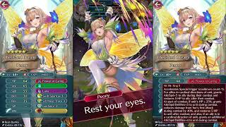 Fire Emblem Heroes Peony  Cherished Dream Showcase Attacking Animation [upl. by Stuart]