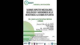 🌾🔬 Algunos aspectos moleculares fisiológicos y agronómicos de resistencia a la sequía en plantas [upl. by Daye]