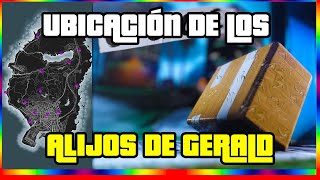 Ubicación de todos los AlijosCajas de Gerald  GTA Online  All Gs Caches Locations [upl. by Tallie]