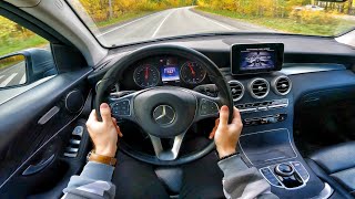 2018 MercedesBenz GLC 250  POV TEST DRIVE [upl. by Rusticus]