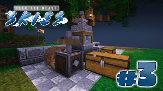 PEDESTAL RESOURCE AUTOMATION  FTB SKIES EP3  MINECRAFT [upl. by Grinnell361]