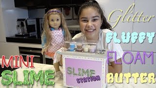 DIY Miniature Slime  Graces Room [upl. by Legim537]