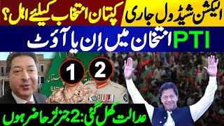 ECP issues election schedule  Imran Khan eligible for election  Irfan Hashmi [upl. by Haleehs266]