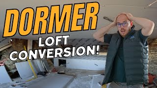 Dormer Loft Conversion Update  Attic Conversion UK [upl. by Siegfried]