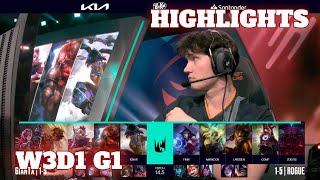 GX vs RGE  Highlights  Week 3 Day 1 LEC Spring 2024  GIANTX vs Rogue W3D1 [upl. by Aerol]