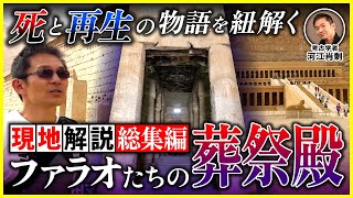 【完全保存版】ファラオたちの葬祭殿：荘厳なる葬祭殿から解き明かされる古代エジプト“死と再生の物語”とは（アビドス・メディネトハブ・ハトシェプスト・セティ1世・ラメセス3世・考古学・歴史・遺跡） [upl. by Edlin]