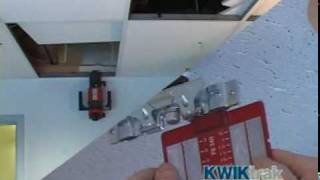 BHM Kwiktrak Ceiling Mounted Hoist Installation Video [upl. by Lezirg625]