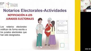 Taller de socialización e información de reglamentos  Elecciones Judiciales 2024 [upl. by Kurys163]