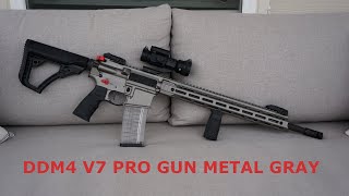 Daniel Defense DDM4 V7 Pro Gun Metal Gray Unboxing [upl. by Fiertz183]