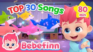 TOP 30 Popular Songs for Kids  Compilation  Bebefinn Nursery Rhymes for Kids [upl. by Farhsa]