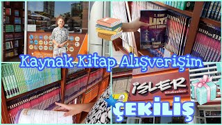 İşler Kitabevi Kaynak Kitap Alışverişim  ÇEKİLİŞ Bitti  Açıklamalar ⬇️  ZBCs Diary 🍀 [upl. by Kipp]