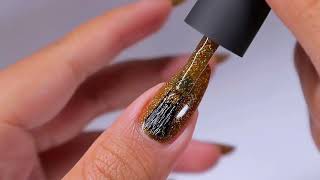 Hazel Holographic Nail Polish nailpolish nailpolishcolours nailpolishswatch [upl. by Aoht]