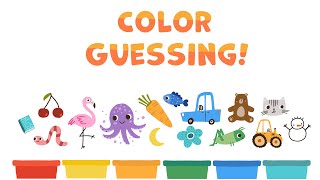 Color Guessing Game for Toddlers  Learn Color Names in English [upl. by Nhaj482]