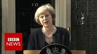 Theresa May First speech as Prime Minister  BBC News [upl. by Nev]