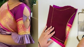 Blouse Sleeves Design Cutting and Stitching  Baju Ki Design  Astin Ki Design [upl. by Teador]