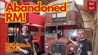 Exploring an abandoned London bus Chatting with Pete and his Bus Sorry buses [upl. by Polloch20]