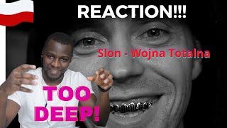 Słoń  Wojna Totalna prod Chris Carson  POLISH RAP REACTION  ONE SHOT VIDEO [upl. by Ahsiel]