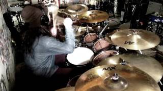 Glen Monturi  Year Zero Ghost Drum Cover [upl. by Akerdnahs106]