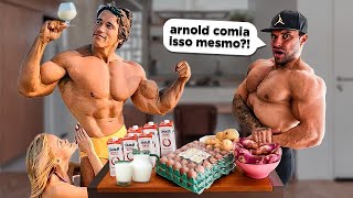 Fiz a Dieta SECRETA do ARNOLD por 24 Horas Experimento pessoal [upl. by Ateloj782]