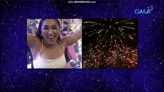 Kapuso Countdown to 2022 The GMA New Year Special Fireworks Display [upl. by Wickham]