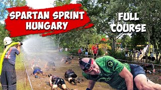 Spartan Race Sprint  Vác 🇭🇺  Hungary 2023  Full course [upl. by Urdna]