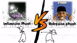 Indonesian Phonk vs Malaysian Phonk  Epic Battle [upl. by Downes]