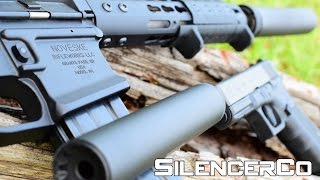 SilencerCo Conquest Kit and Salvo 12 demo Gunscom [upl. by Jarrid393]