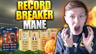 OMFG RECORD BREAKER MANE FIFA 15 PACK OPENING [upl. by Aubarta]