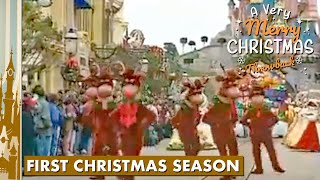 Disneyland Paris First Christmas Season since opening of Euro Disney on 12 April 1992 [upl. by Nerrej553]