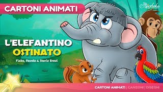 LELEFANTINO OSTINATO The Stubborn Baby Elephant Nuevo Cartone Animati  Storie per Bambini [upl. by Hardden763]