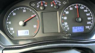 VW Polo 9n 14 TDI AMF  chip acceleration [upl. by Ennahtur]