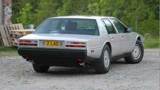 Aston Martin Lagonda Yesterdays Car Of The Future [upl. by Enorahs]