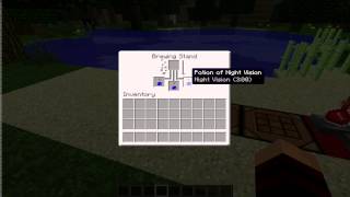 Minecraft Éjjellátás  és Láthatatlanság Poti Tutorial HUN [upl. by Lampert974]