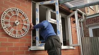 UPVC Window Installation  Time Lapse [upl. by Barby]