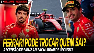 LECLERC PODE SER MANDADO EMBORA NO LUGAR DO SAINZ ONBOARD DE MAGNUSSEN FINANÇAS DA WILLIAMS RIC [upl. by Dierolf]