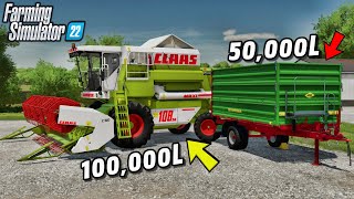 Increase Capacity with XML Editing SUPER EASY  Farming Simulator 22 [upl. by Demodena]