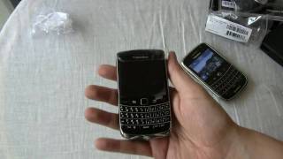 Blackberry Bold 9700 Unboxing und Kurztest deutsch [upl. by Akinehc]