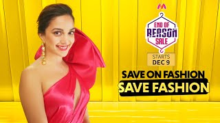 Myntra End Of Reason Sale  Indias Biggest Fashion Sale Is Back  Save On Fashion Save Fashion [upl. by Siuqcram]