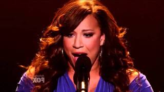 X Factor USA  Melanie Amaro  The worlds Greatest  Live Show 5  Top 9 [upl. by Greene302]