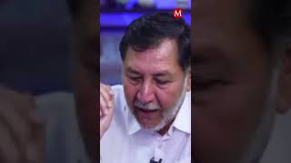 Se calientan los ánimos en debate de Carlos Marín y Noroña milenioshorts [upl. by Molly]