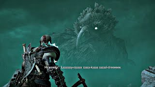 Speaking With Giant Bird Hraesvelgr After Ending Scene Scene  God of War 5 Ragnarok 4K 60FPS PS5 [upl. by Kciredor]